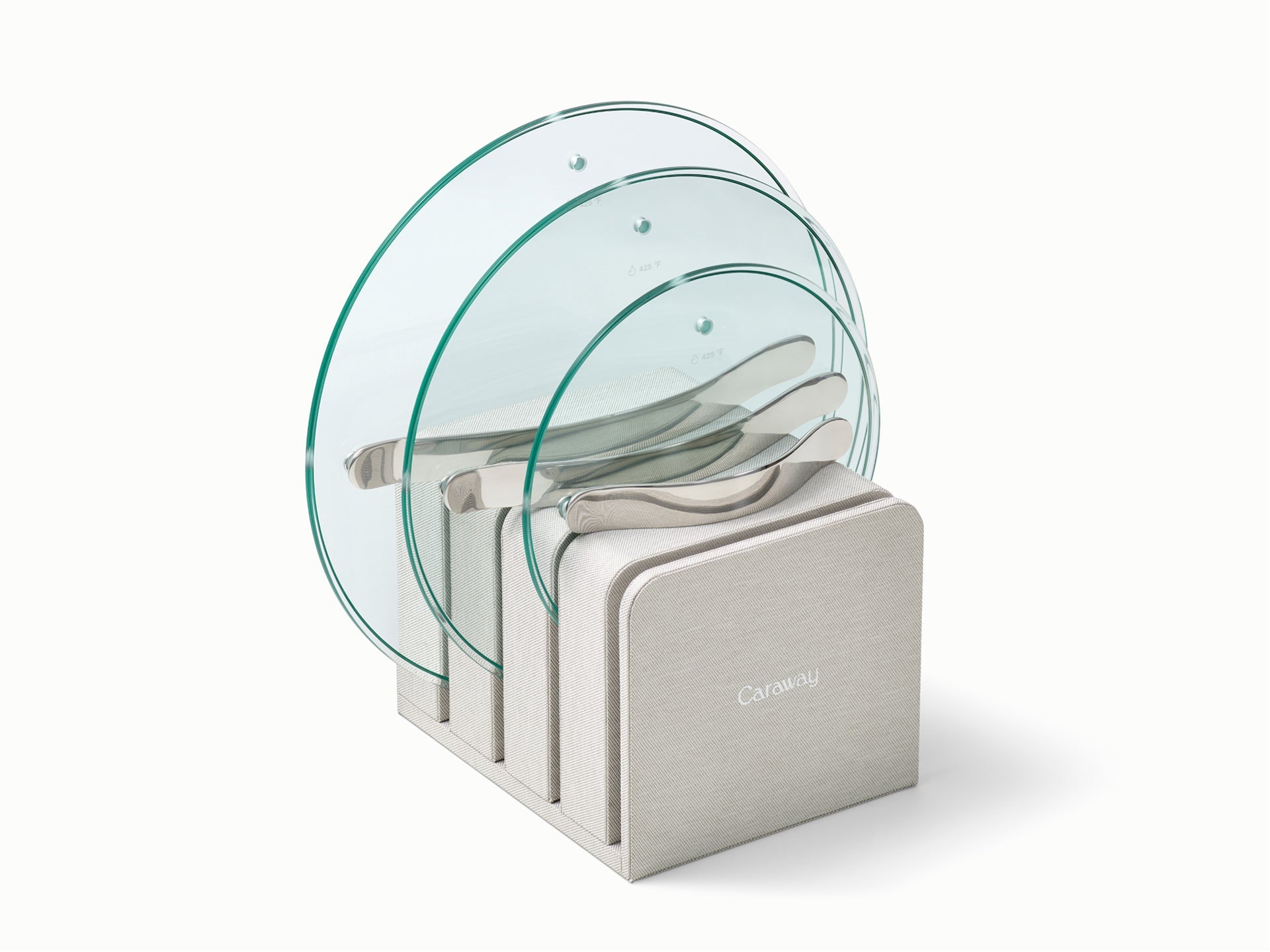 Glass Lid Set of 3