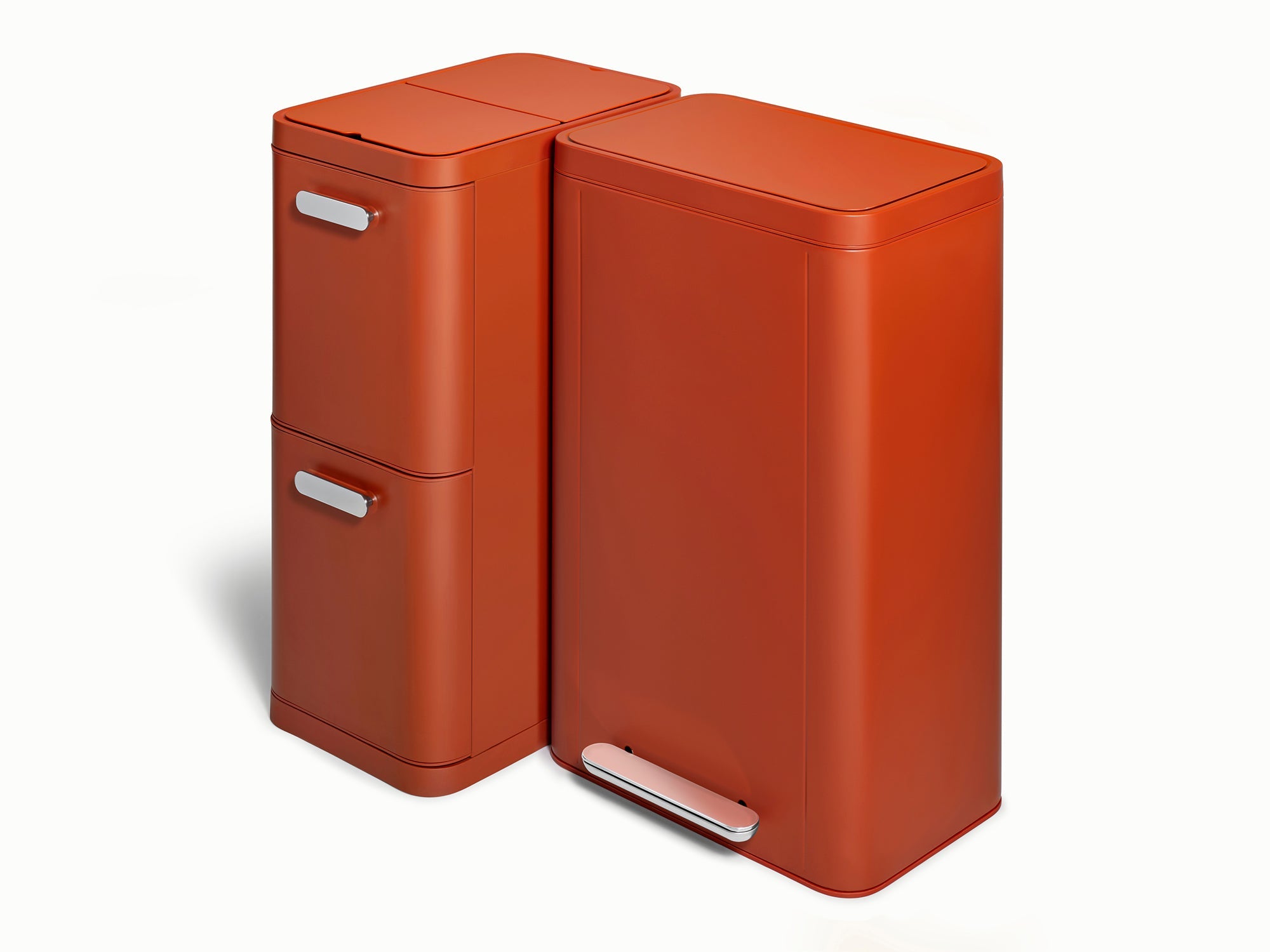 Trash & Recycling Duo (Rectangular)