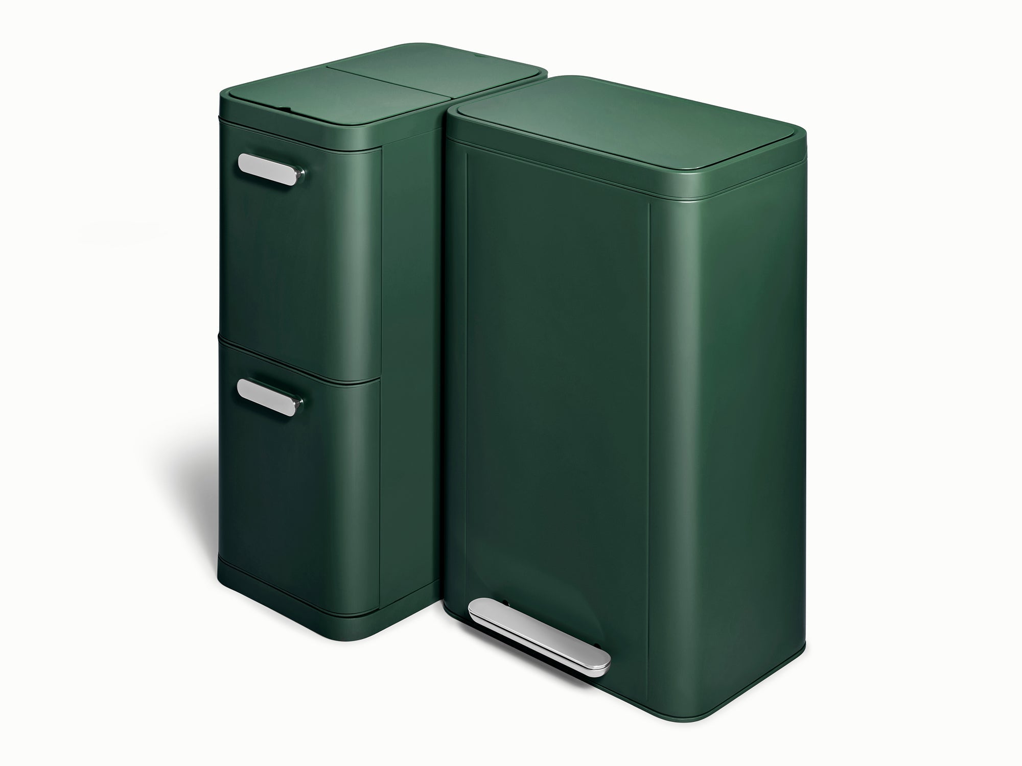Trash & Recycling Duo (Rectangular)