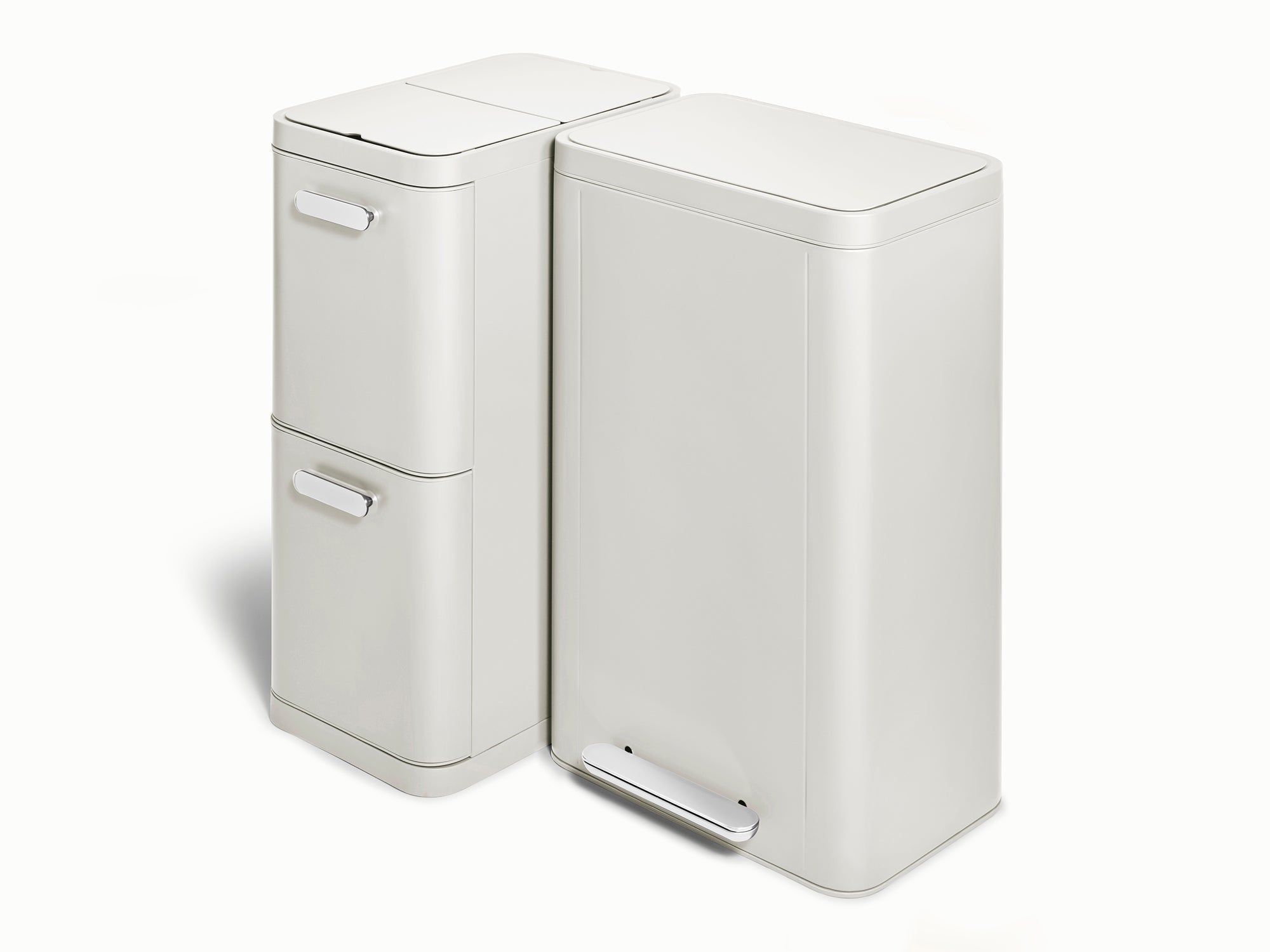 Trash & Recycling Duo (Rectangular)